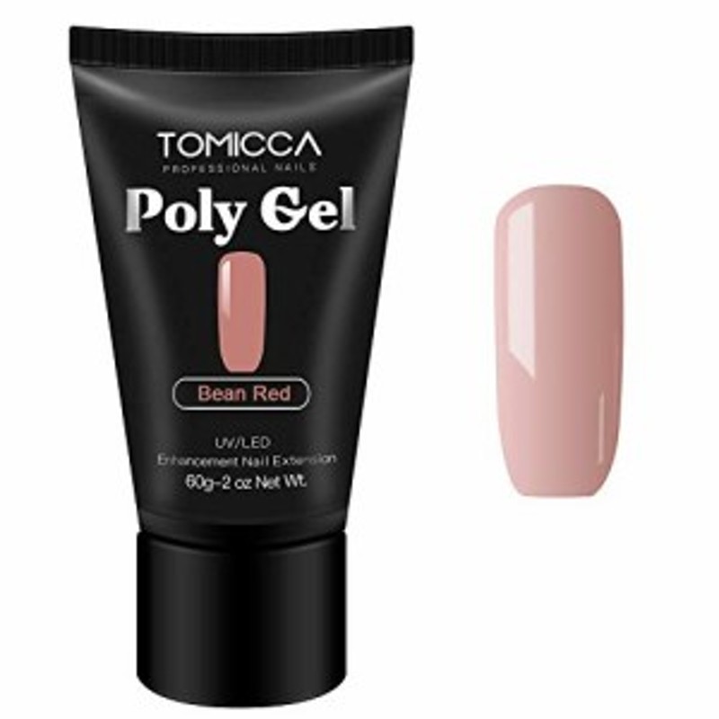 TOMICCA 長さだし ジェルネイル ポリジェル 60g UV/LEDライト対応