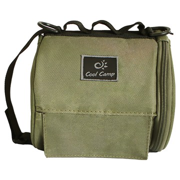Cool Camp 多功能卷紙包 GN 600D牛津布 + 珍珠棉  14cm x 16cm x 5cm  軍綠色