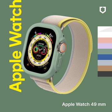 【犀牛盾 RHINOSHIELD】 Apple Watch Ultra系列｜Crashguard NX模組化防摔邊框保護殼＋飾條