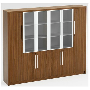 ??快速出貨 可開發票 現代簡約文件柜立體式多功能辦公檔案柜資料過落地書柜FC-R0820-C