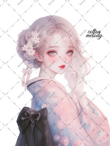 原創貼紙 no.1488 人物貼紙 原創貼紙 人物貼紙 女孩貼紙 原創人物貼紙