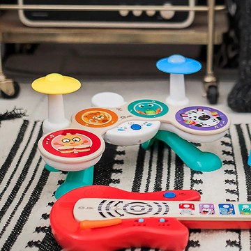 【禮物】德國Hape Baby Einstein 合奏系列魔法觸控鼓