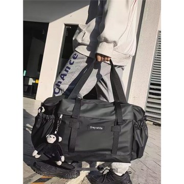 短途旅行包男手提行李包大容量出差旅行袋子運動健身包斜挎包潮牌