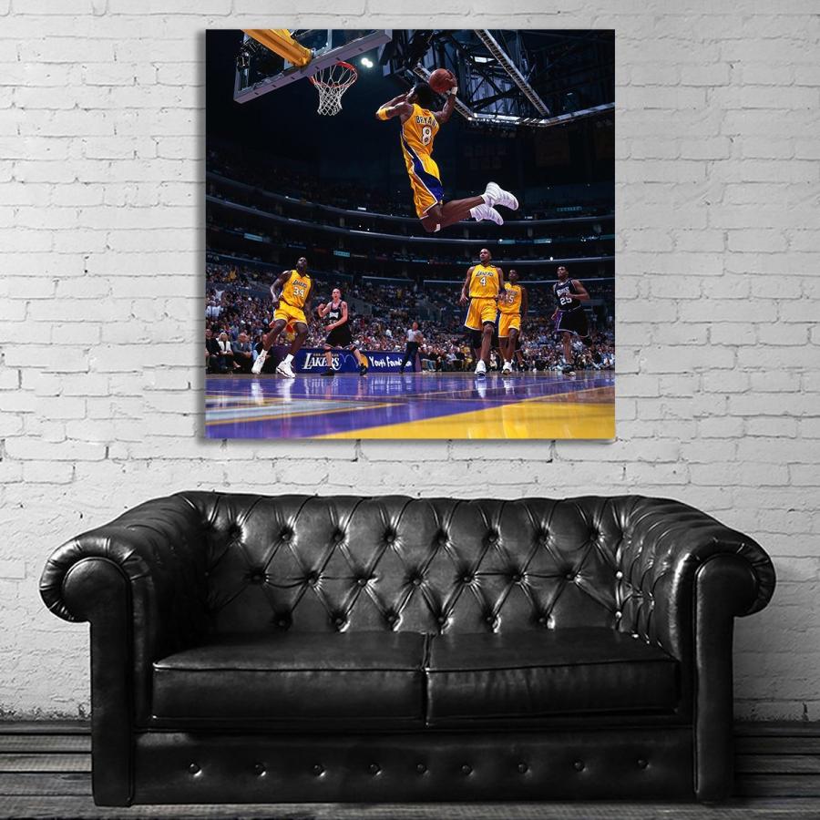 コービー・ブライアント 特大 ポスター 100x100cm NBA レイカーズ 写真