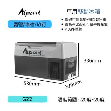 Alpicool 冰虎 G22 歐規限定版 迷你雙槽冰塊機