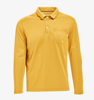 【【蘋果戶外】】荒野 W1632-167 月桂樹黃 男 彈性拉鍊超涼感排汗機能衣 半門襟長袖排汗衣 登山 休閒 春夏 wildland 吸濕排汗 運動上衣 休閒 運動 快乾透氣 輕薄舒適