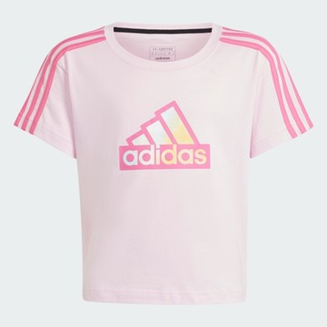 【adidas 愛迪達】 短袖上衣 T恤 童裝 IN1897