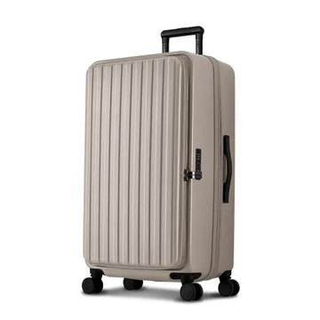 大地灰 【Arowana 亞諾納】前開快掀29.5吋可加大防爆拉鍊旅行箱/行李箱 (多色任選)