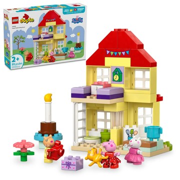 LEGO duplo 得寶 佩佩豬的生日小屋  生日派對歡樂無限  1盒
