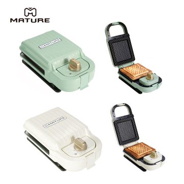 MATURE美萃 熱壓三明治鬆餅機 CY-1622(搭任選一款造型烤盤)