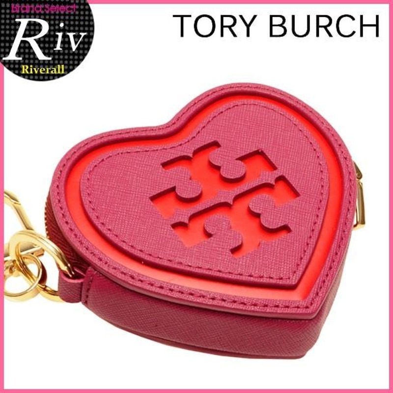 トリーバーチ TORY BURCH コインケース 小銭入れ キーリング LOGO