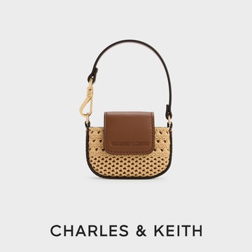 【CHARLES & KEITH】Ida 編織耳機包｜夏季新品｜快速出貨｜小CK｜官方直營