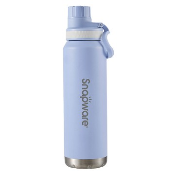 Corelle Brands 康寧餐具 SNAPWARE 316不鏽鋼氣泡碳酸保冷隨身瓶  紫色  1個  930ml