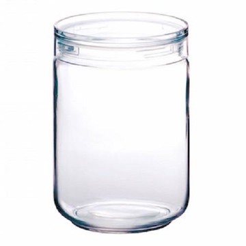 日本【星硝Cellarmate】洽米長型透明保存瓶 1300ml