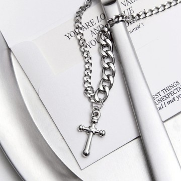 【Bonny & Read】[鋼飾] 信仰之鍊項鍊 十字架 中性飾品 抗汗抗氧【全現貨賣場】