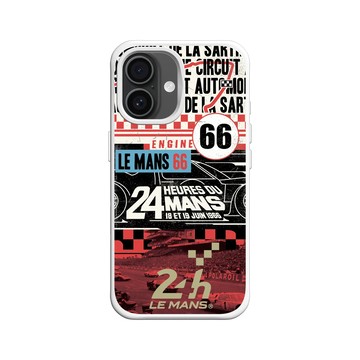 iPhone 16 SolidX 白 - 24 Hours of Le Mans - Le Mans 66 Poster