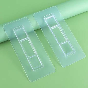 牙刷置物架強力貼牙杯架無痕貼背膠輔助貼免打孔無痕貼紙巾盒貼片