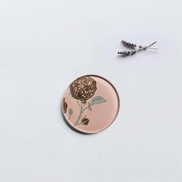 『法國巴黎年度新銳設計』 WEN PIIM 手工箔綻放杯墊燭盤花苞