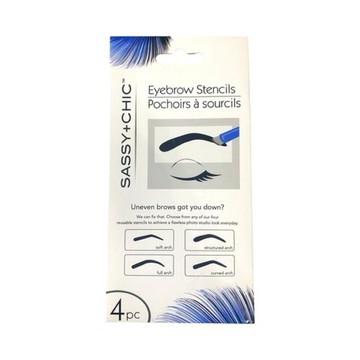 SASSY+CHIC™ Eyebrow Stencils 眉毛模板 修眉刀