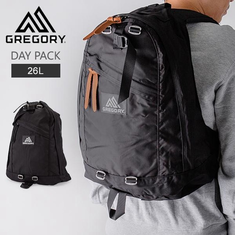 【美品】グレゴリー デイパック 26L ブラック　正規品 GREGORY 【正規販売店】【26L】 グレゴリー デイパック ブラック