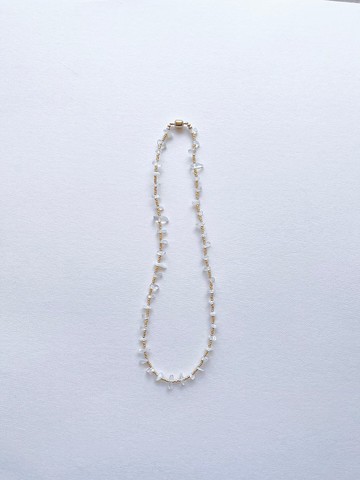 白蛋白石 頸鍊 【 white opal 】 串珠項鍊