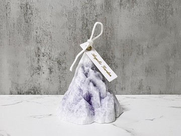 紫色雪山蠟燭