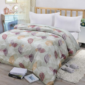 【FITNESS】精梳棉雙人鋪棉兩用被套-日光(綠)_TRP多利寶