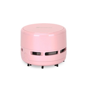 桌上型迷你吸塵器(粉)