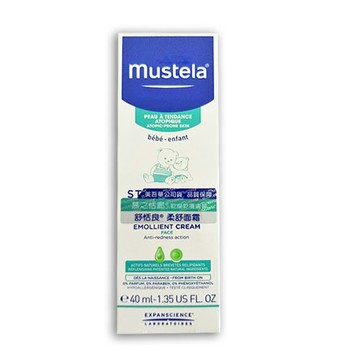 慕之恬廊 Mustela 舒恬良柔舒面霜40ml★衛立兒生活館★