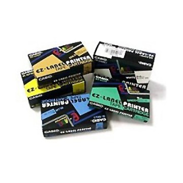 【文具通】CASIO 卡西歐XR-18WER1 白底紅字標誌帶 E1010053
