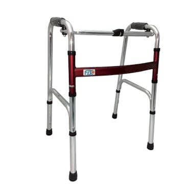 【助行器】富士康 FZK-3429 ㄇ型助行器・扁管助行架・鋁合金固定式・可調高度・老人步行器・長照補助・無輪助行器・室內步行架・復健訓練器・社福捐贈