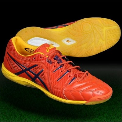 デスタッキ 6 TF スパイシーオレンジ×アストラルオーラ　フットサルシューズ ASICS デスタッキ 6 TF スパイシーオレンジ×アストラルオーラ