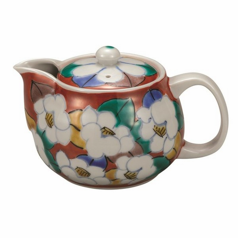 九谷焼 ポット急須 朱地椿 お茶 かわいい おしゃれ 急須 きゅうす 可愛い 和食器 来客用 定年 和柄 ご挨拶 女の子 長寿祝い 開店祝い 女性 子供 海外 父の日 通販 Lineポイント最大0 5 Get Lineショッピング