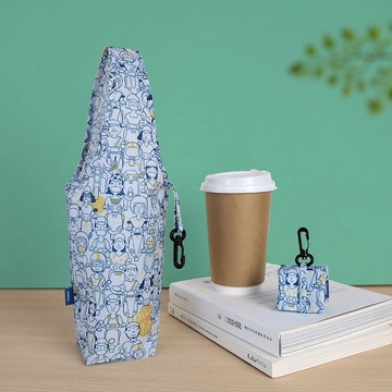 環保飲料袋【袋走-哈囉摩托】掛勾設計 輕便收納