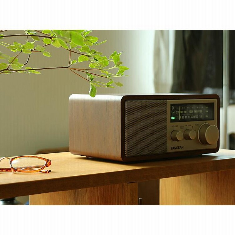 Sangean ウォールナット WR-302 Sangean ウォールナット WR-302 オーディオ機器 SANGEAN FM/AMラジオ