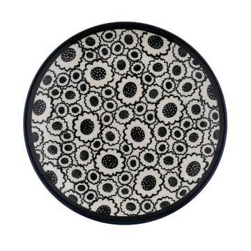波蘭陶 日出花影系列 圓形淺盤 16cm  陶瓷盤 菜盤 水果盤 點心盤