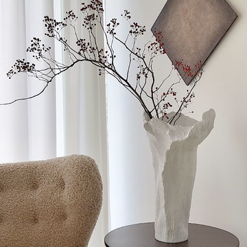 法式創意花瓶擺件客廳插花高級感干花田園復古小眾網紅玄關餐桌大