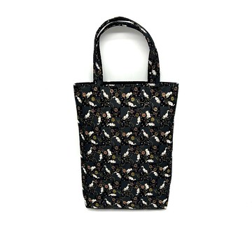 由西陣織和織錦面料製成的日本圖案手提包