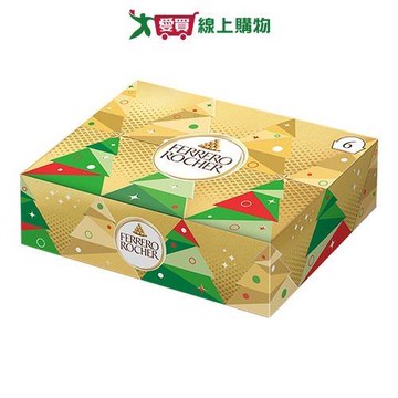 費列羅金莎六粒裝禮盒75G【愛買】