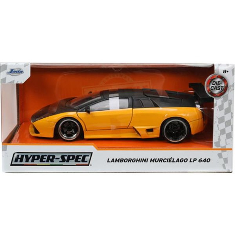 JADA TOYS 1/24 ランボルギーニ ムルシエラゴ LP640 グロスイエロー 