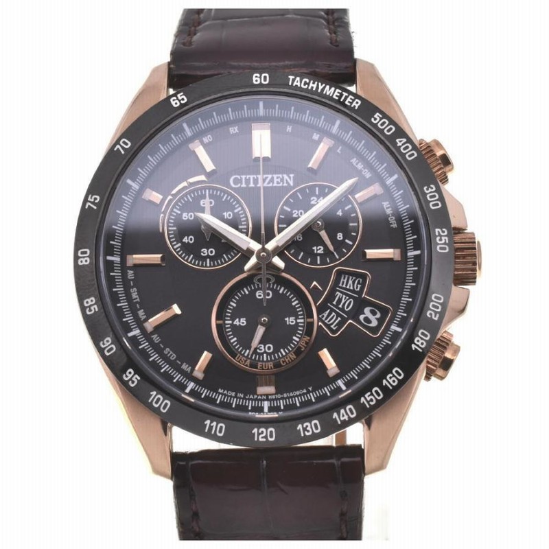 CITIZEN アテッサ クロノグラフ H610-T018068 エコドライブ 楽天市場