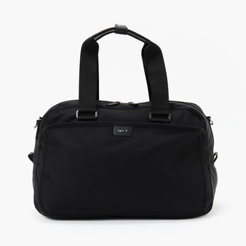 agnes b.Voyage環保材質尼龍兩用包(黑)