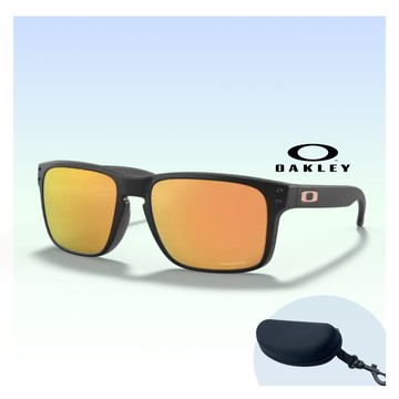 【Oakley】Holbrook 亞洲版 休閒太陽眼鏡(OO9244-49 Prizm rose gold 鏡片)
