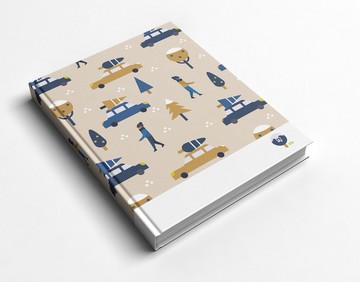 12月的聖誕樹手帳/日記本_洛可可草莓 WELKIN手創_交換禮物 2022