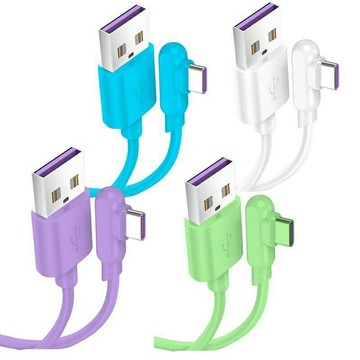 『時尚監控館』充電線材 全新 TYPE-C 5A超級快充線  耐磨材質 純銅電芯 支援QC3.0快充 智慧晶片