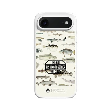 iPhone Air SolidX 白 - KID - 魚群圖鑑