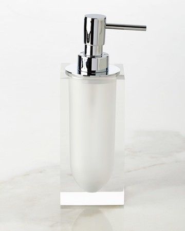 White Hollywood Pump Dispenser