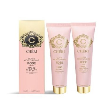 澳洲 Cheri 頂級潤澤玫瑰萃取護手霜-2入組 75ml/瓶