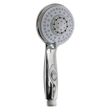 雙手萬能 3段式蓮蓬頭 暫停止水 花灑水/按摩水/氣泡水  1個  銀色