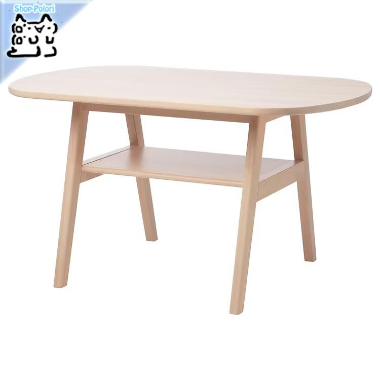 IKEA Original HALVDAN -ハルヴダン- テーブル バーチ 120 cm 通販